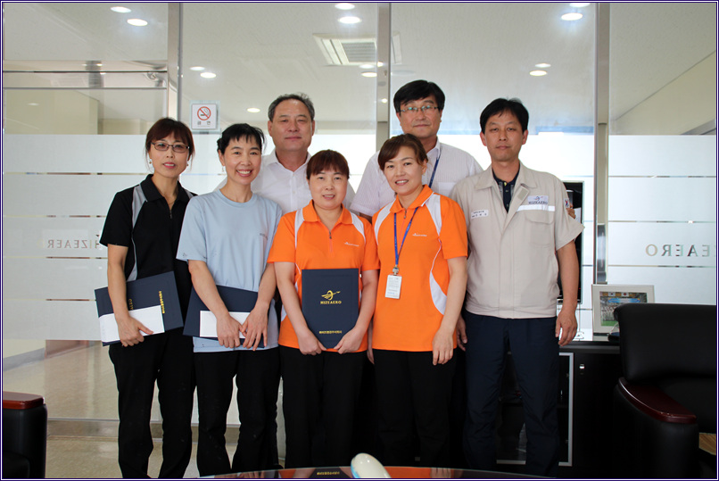 A ceremony of the conferment of the scolaship