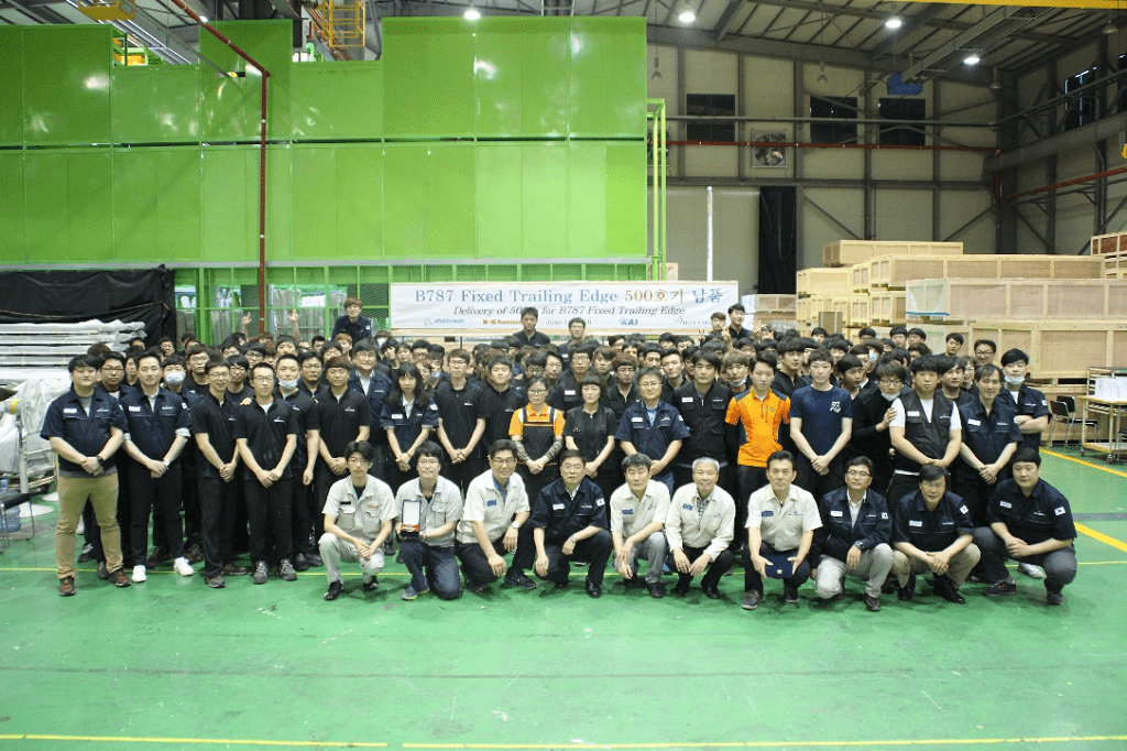 (2016.06.14) B787 Fixed Trailing Edge 500th S/S Delivery Ceremony