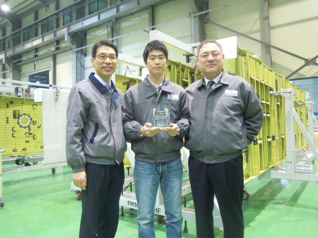 The first company awarded ‘Well done’prize by KAI