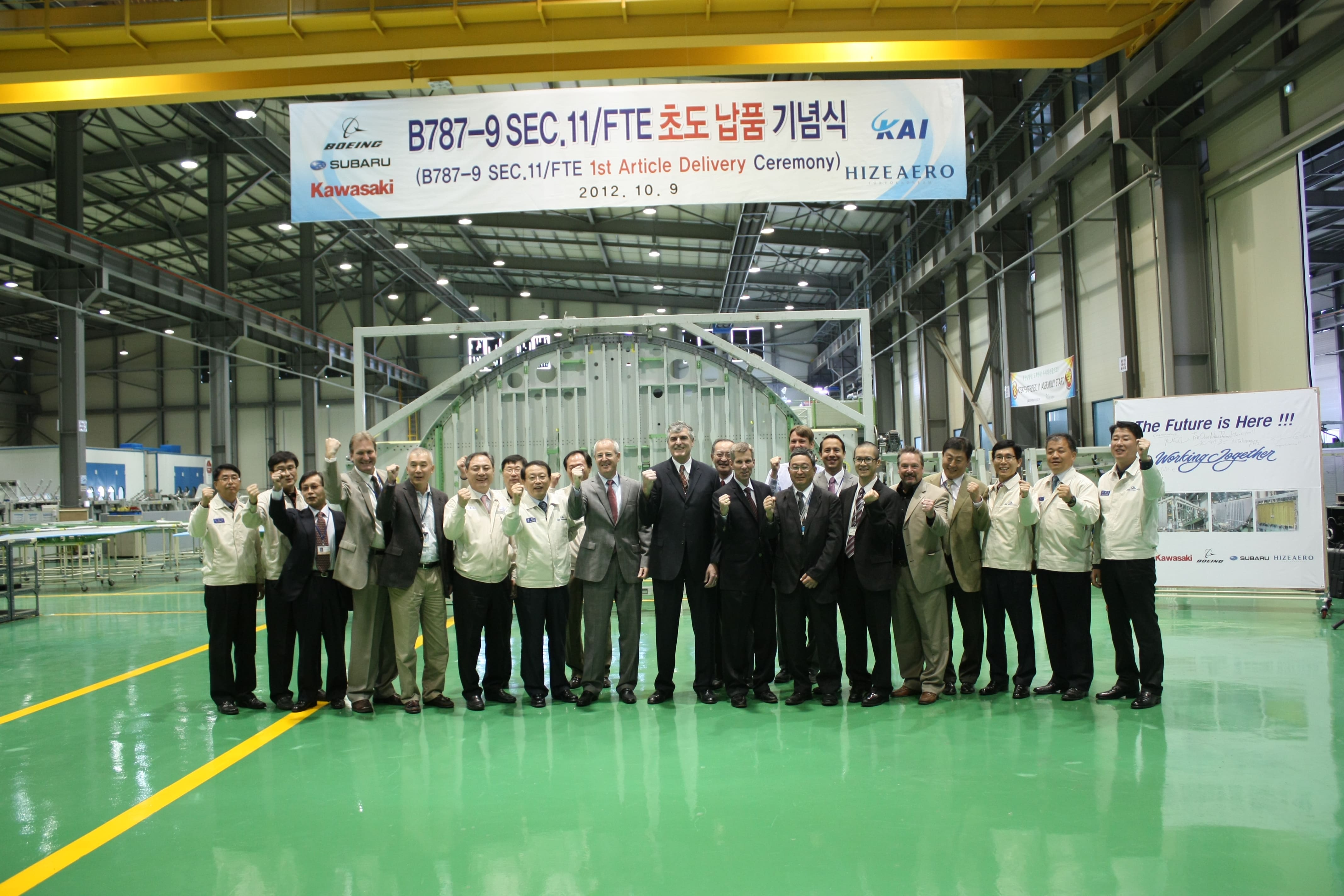 B787-9 First Article Celebration